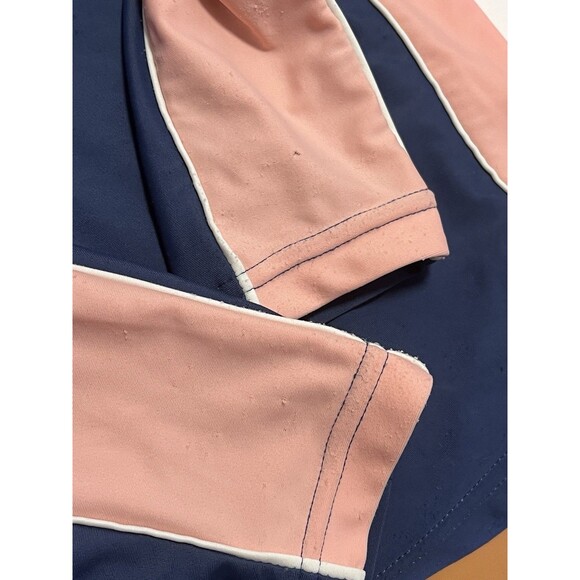 Janie And Jack Boys Swim Trunks Rash Guard Sail Pink Blue Sz 2T - Picture 8 of 9